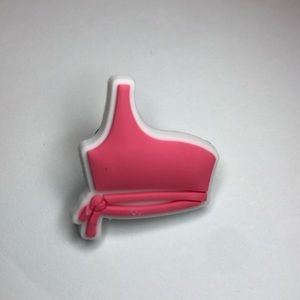 5/$10 Cute bikini top CROCS charm/jibbitz